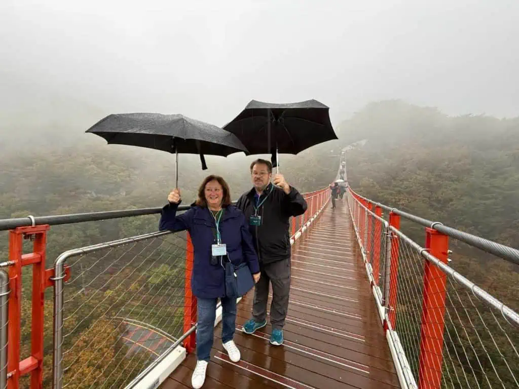 6 Days in Seoul: Royal Palaces, Korean BBQ, Hanbok, and the Unforgettable DMZ 42 Gamaksan Suspension Bridge