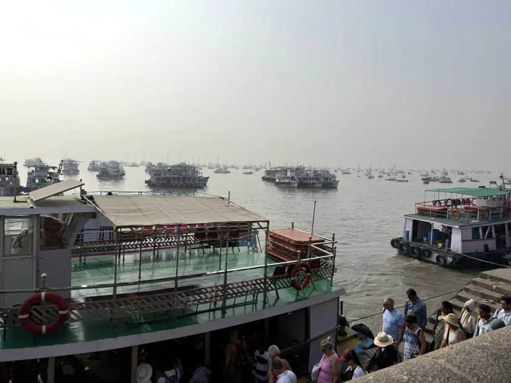 2 Days in Mumbai Before a Cruise: Markets, Street Life, Food, and Local Culture 16 The port busy with ferries fishing boats and tourists