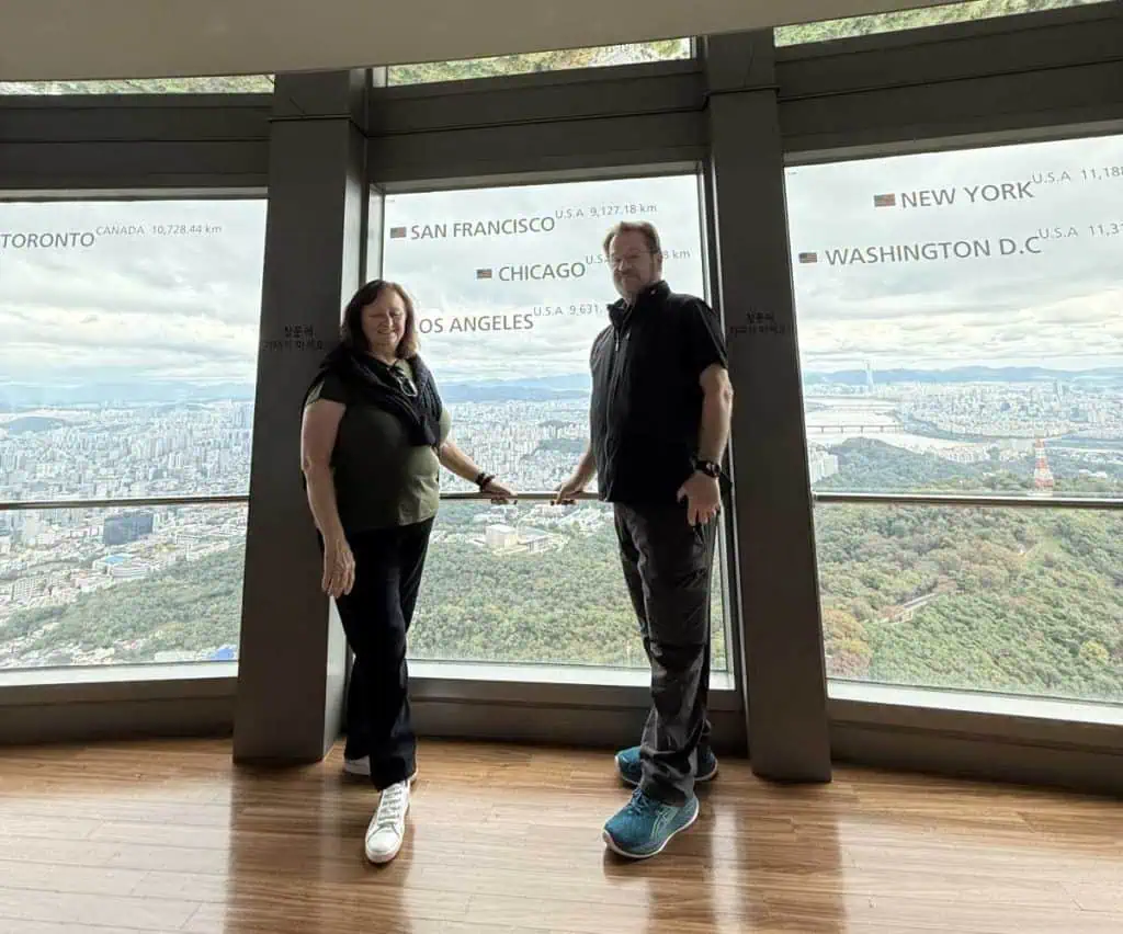 6 Days in Seoul: Royal Palaces, Korean BBQ, Hanbok, and the Unforgettable DMZ 15 Seoul Tower SF Window