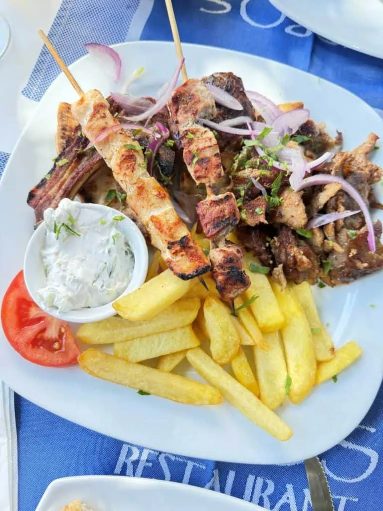 1 Day in Port: Exploring Rhodes Old Town on Foot – A Perfect Self-Guided Walk 11 Filippos Lunch Main