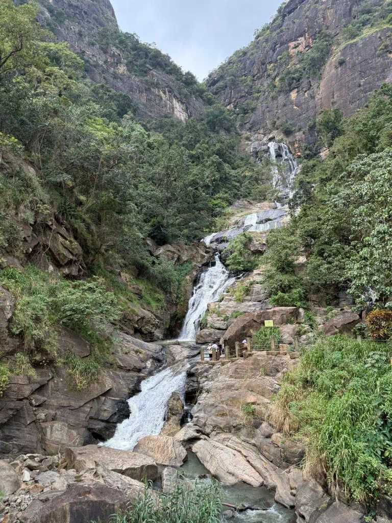 1 Day in Port Hambantota, Sri Lanka: Buduruwagala Temple, Nine Arch Bridge & Ravana Falls 7 Ravana Falls